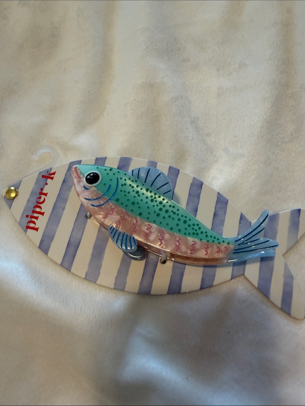 Piper K Trout Hair Clip